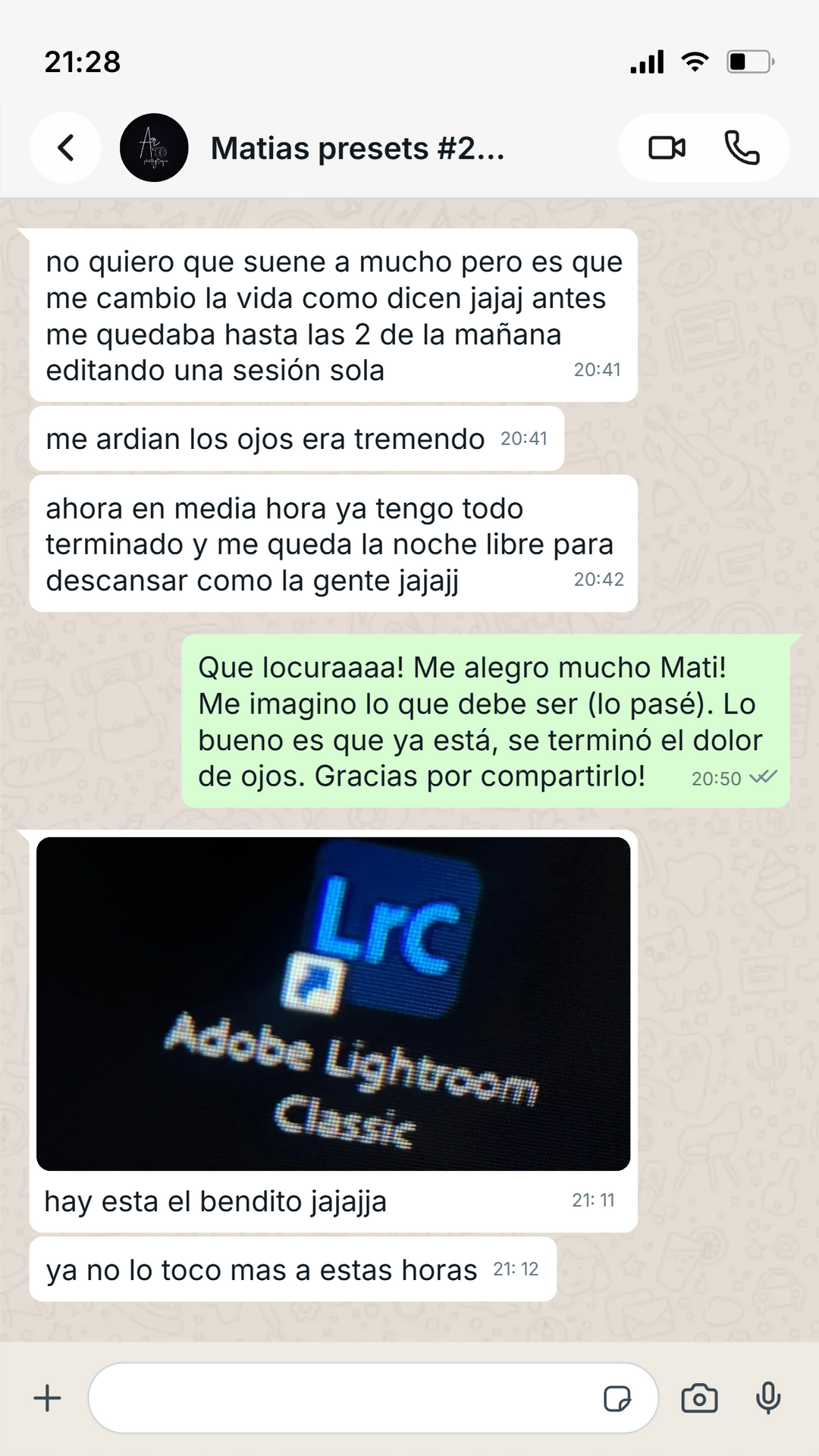 Testimonio de cliente