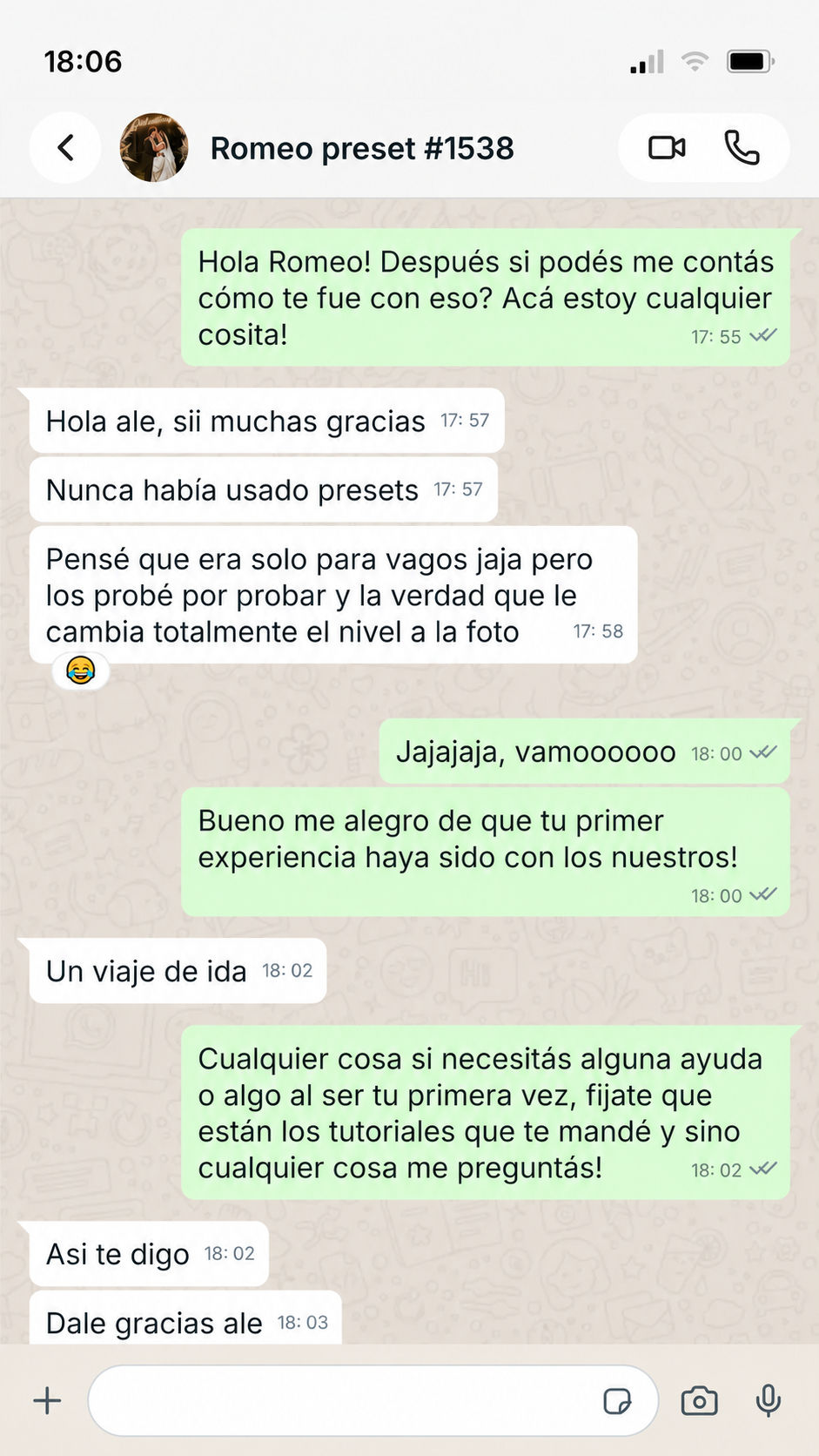 Testimonio de cliente