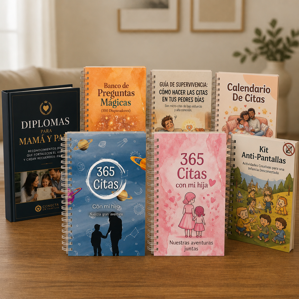 365 CITAS CON MI HIJO/A + 5 BONUS GRATIS